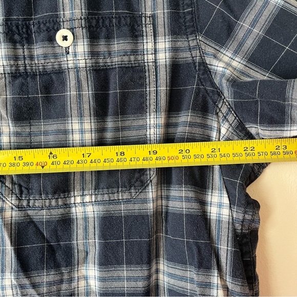 Vintage Eddie Bauer Plaid Button-Down Shirt Men’s Large 100% Cotton Flannel - Picture 13 of 13